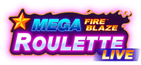 Live Mega Fire Blaze Roulette Logo